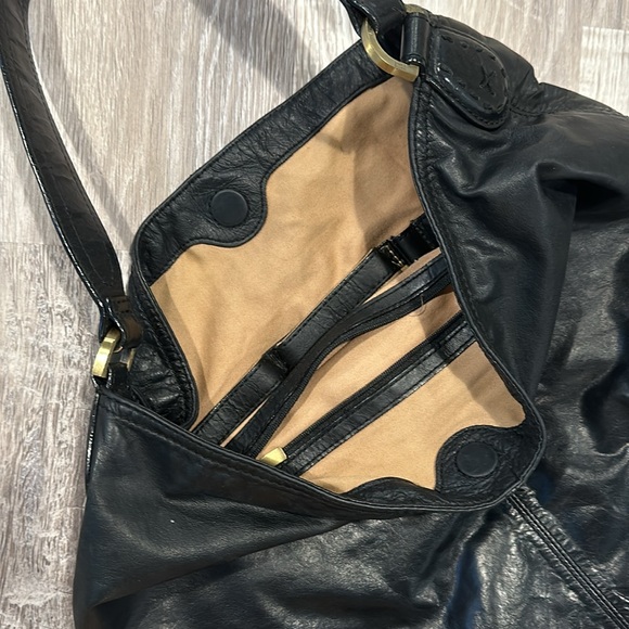 Sigurd Olsen dark blue navy leather purse - Picture 2 of 4